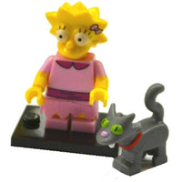 Lisa Pink Dress and Snowball - The Simpsons Series 2 Collectible Minifigure