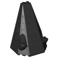 Tower Roof 6 x 8 x 9 (Black)