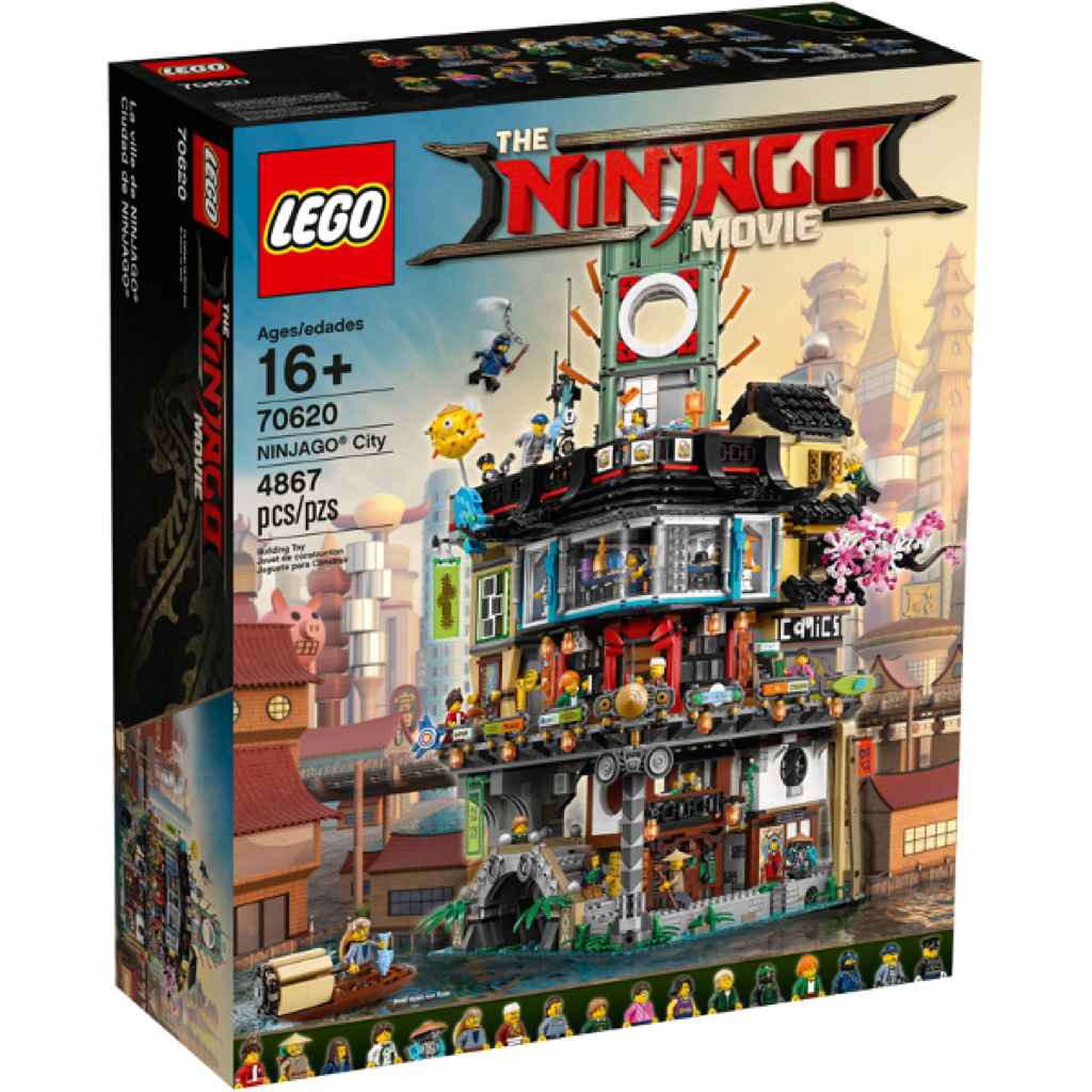NINJAGO City 70620 - New LEGO® Ninjago™️ Set – Bricks & Minifigs 