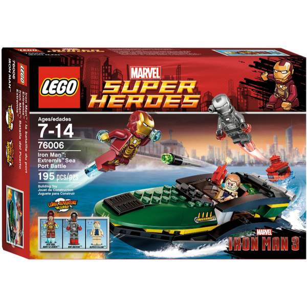 76006 Iron Man: Extremis Sea Port Battle [CERTIFIED USED]