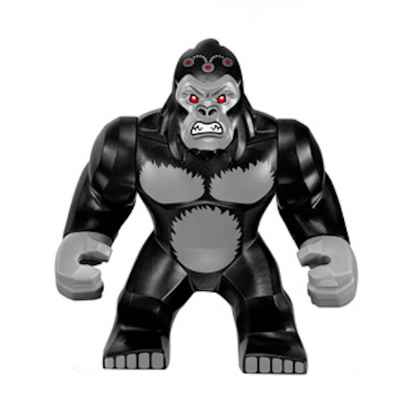 Gorilla Grodd LEGO DC Super Heroes Minifigure Bricks Minifigs Eugene