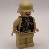 WWII DAK German Machine Gunner