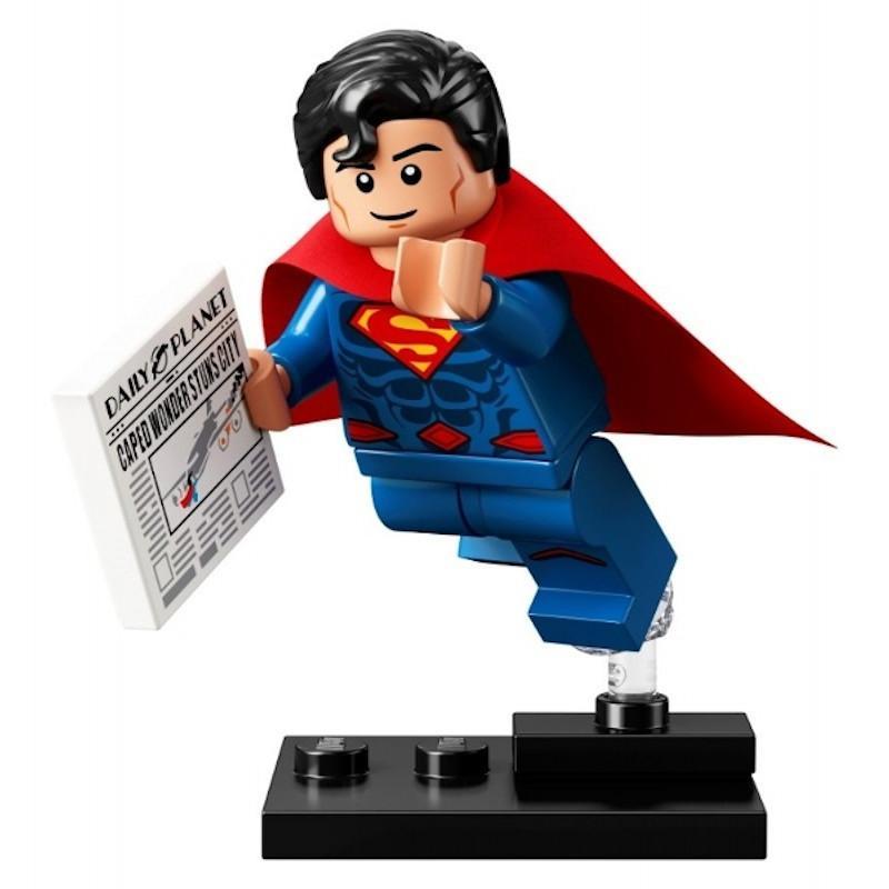 Superman LEGO DC Super Heroes Collectible Minifigure Bricks Minifigs Eugene