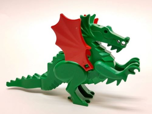 Dragon Green LEGO Animal Bricks Minifigs Eugene