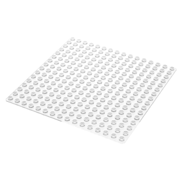 LEGO® Baseplate 5"x5" -  Clear