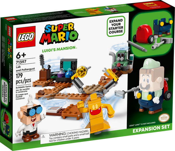 71397 Luigi's Mansion Lab and Poltergust Expansion Set [CERTIFIED USED]