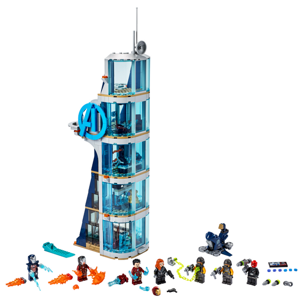 76166 Avengers Tower Battle [CERTIFIED USED]