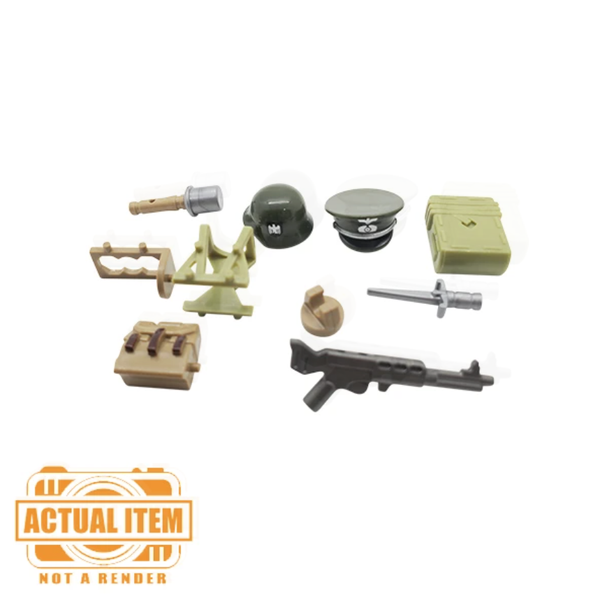 WW2 German Paratrooper Accessory Pack LEGO®-compatible Accessory