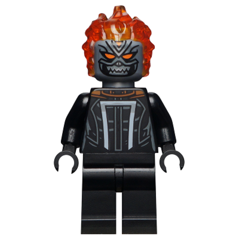 Lego Ghost Rider Minifigure