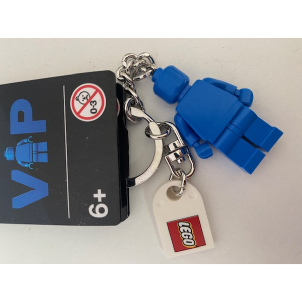 VIP Blue Minifigure Key Chain