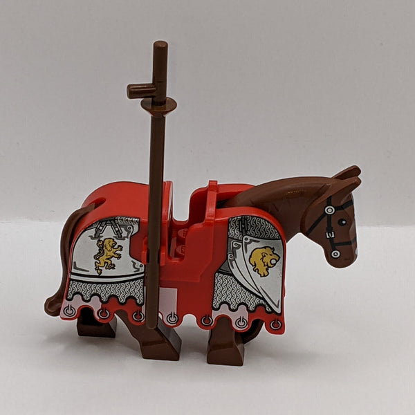 Horse With Barding, Castle