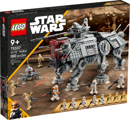 AT TE Walker 75337 New LEGO Star Wars Set Bricks Minifigs Eugene