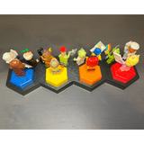 Minifigure Display - Hexagons