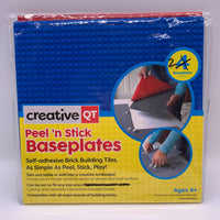 Pack of two peel-and-stick 10" x 10" baseplates [USED]