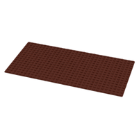 LEGO® Baseplate 5"x10" - Brown