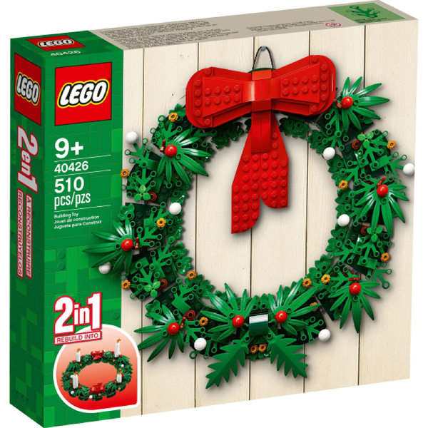 40426 Christmas Wreath 2-in-1 [New, Sealed, Retired]