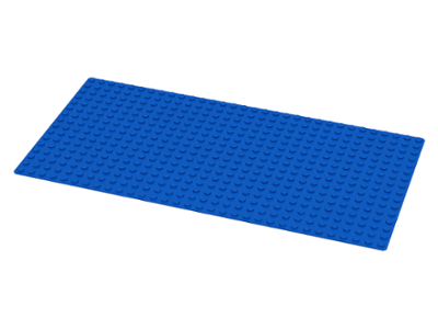 LEGO® Baseplate  5"x10" - Blue