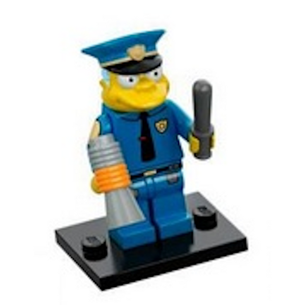 Chief Wiggum - The Simpsons Series 1 Collectible Minifigure