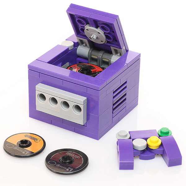 Pretendo BrickCube Video Game Console - Custom LEGO® Set