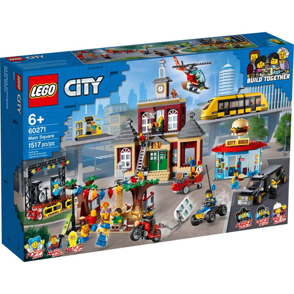 60271 Main Square - New, Sealed, Retired LEGO City Set