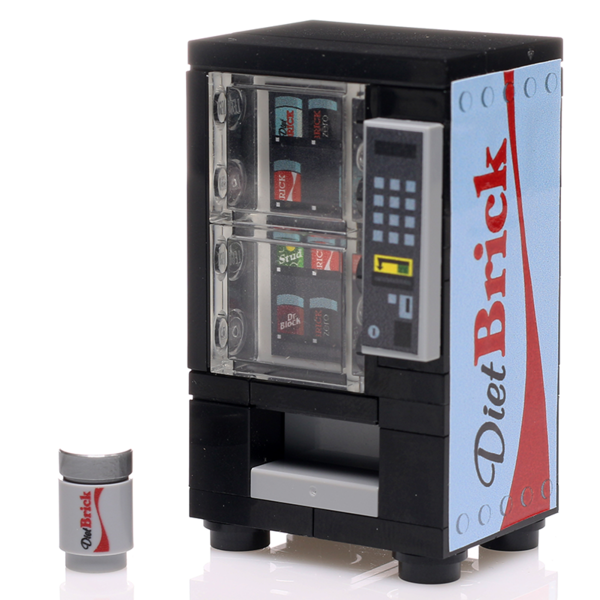Diet Brick - Soda Vending Machine - Custom LEGO® Set