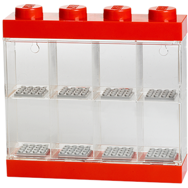 Minifigure Display 8, Red [USED]