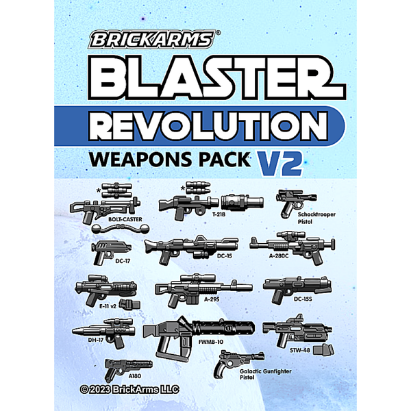 Blaster Weapons Pack - Revolution v2
