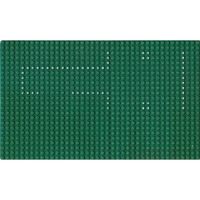 LEGO® Baseplate 24 x 40 with dots pattern