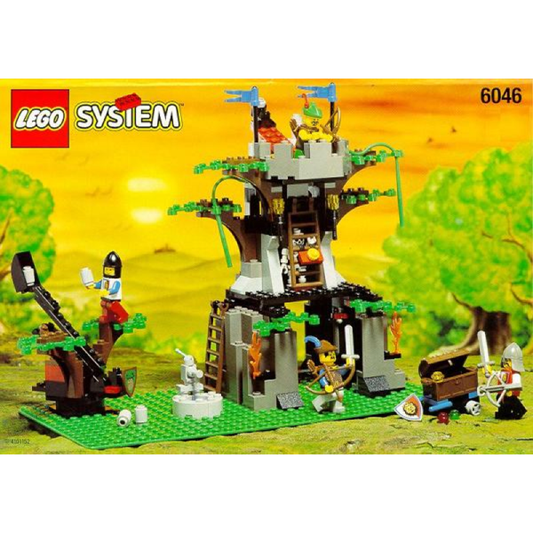 6046 Hemlock Stronghold - Certified Used, 100% Complete LEGO Castle Set