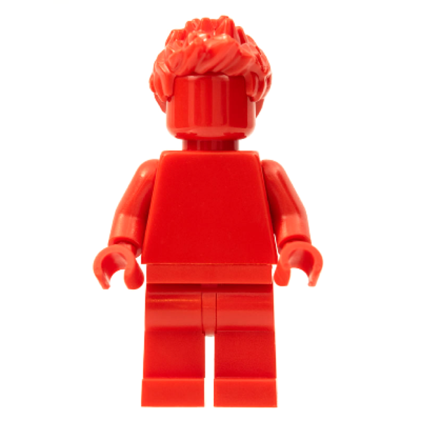 Everyone is Awesome Red - Monochrome Minifigure