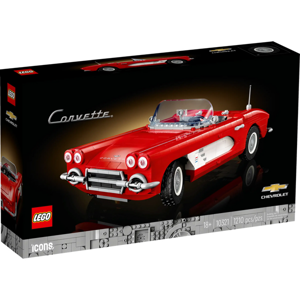 Chevrolet Corvette 1961 10321 - New LEGO Icons Set