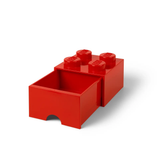 LEGO® 4-stud Bright Red Storage Brick Drawer [USED]
