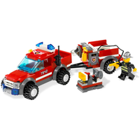 Off-Road Fire Rescue 7942 - Certified Used, 100% Complete LEGO City Set