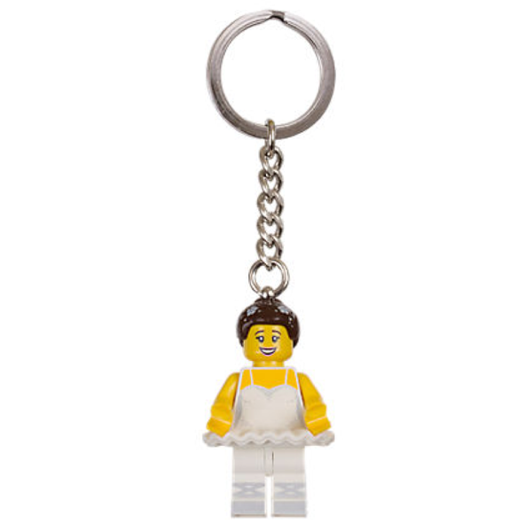 Collectible Minifigures Ballerina Key Chain