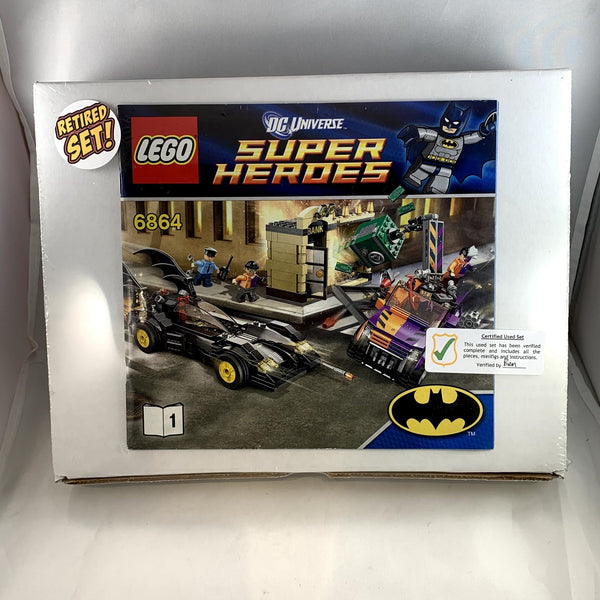 6864 Batmobile and the Two-Face Chase [CERTIFIED USED]
