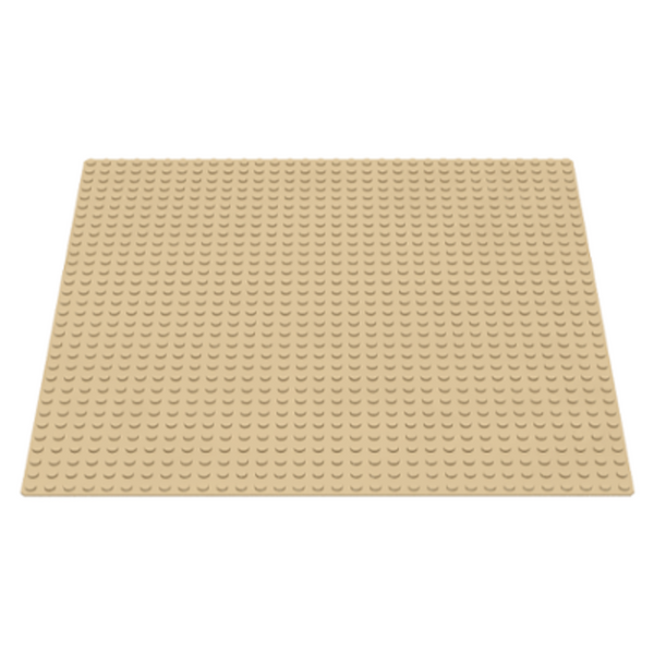 Tan - 10" x 10" LEGO® Baseplate
