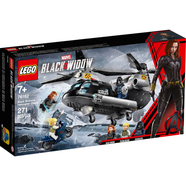 76162 Black Widow's Helicopter Chase [CERTIFIED USED]
