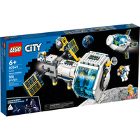 60349 Lunar Space Station - New, Sealed, Retired LEGO City Set