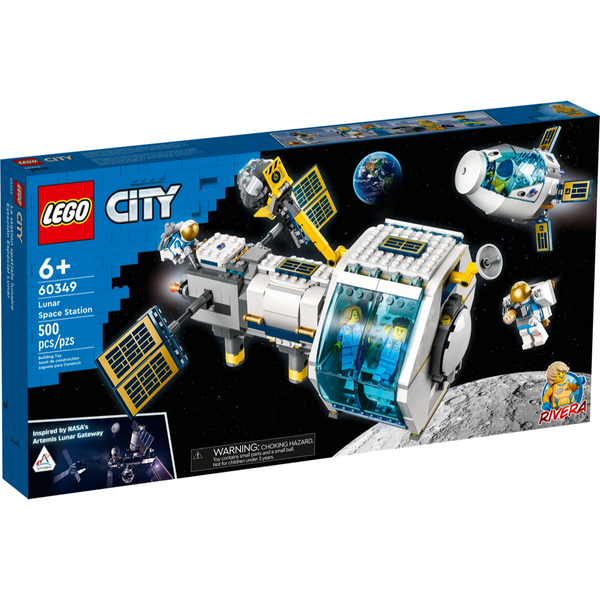 60349 Lunar Space Station - New, Sealed, Retired LEGO City Set