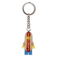 Hot Dog Guy Key Chain