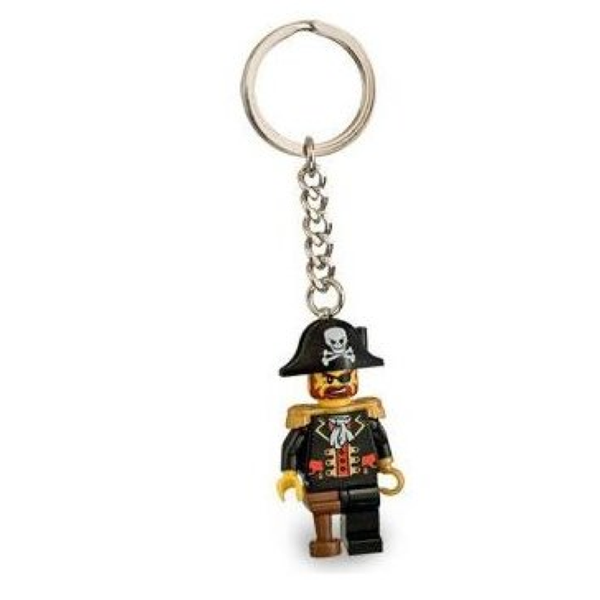 Pirate Captain Brickbeard Key Chain