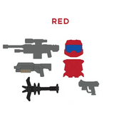 Powered Assault Commando - Red Accessory Pack