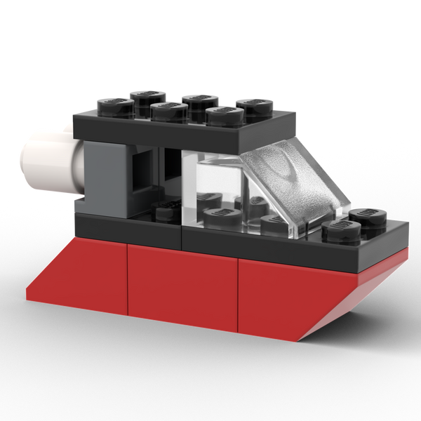 Custom lego boat sales