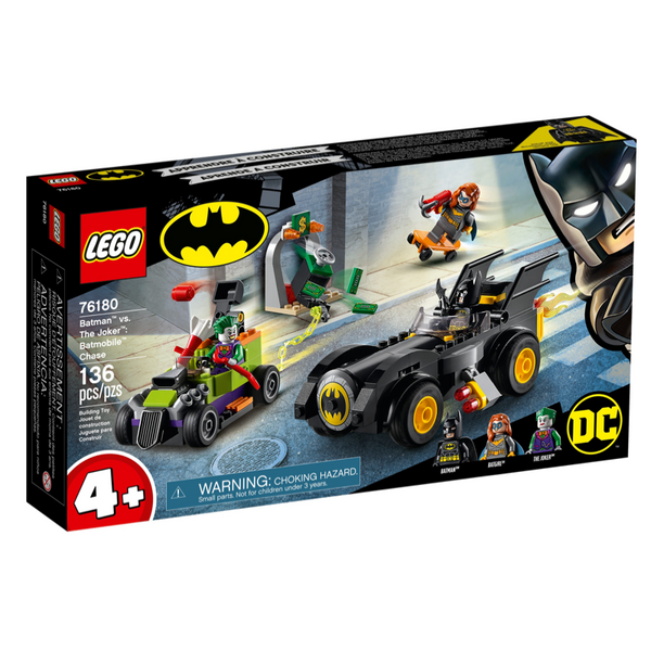 76180 Batman™ vs. The Joker™: Batmobile™ Chase - New, Sealed, Retired LEGO DC Super Heroes Set