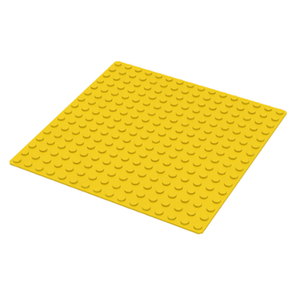 Yellow - 5"x5" LEGO® Baseplate