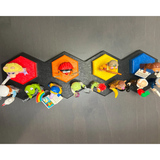 Minifigure Display - Hexagons