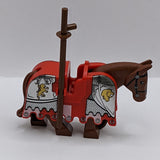 Horse With Barding, Castle