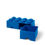 Storage Brick 2 x 4 with Drawers - Blue (damaged) [USED]