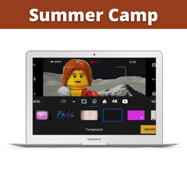 SUMMER CAMP - Introduction to Stop Motion Animation Using LEGO® Materials - August 19-23, 2024