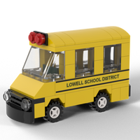 Lowell School District - School Bus Custom LEGO® Kit